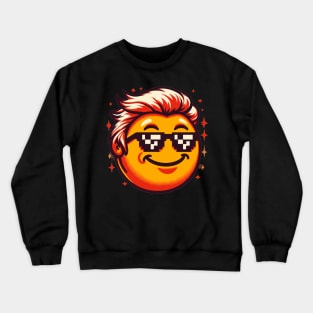 Awesome Face Epic emoji Crewneck Sweatshirt